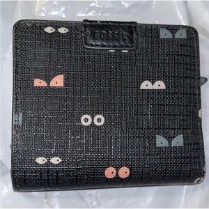 Fossil Midnight Black Leather Wallet